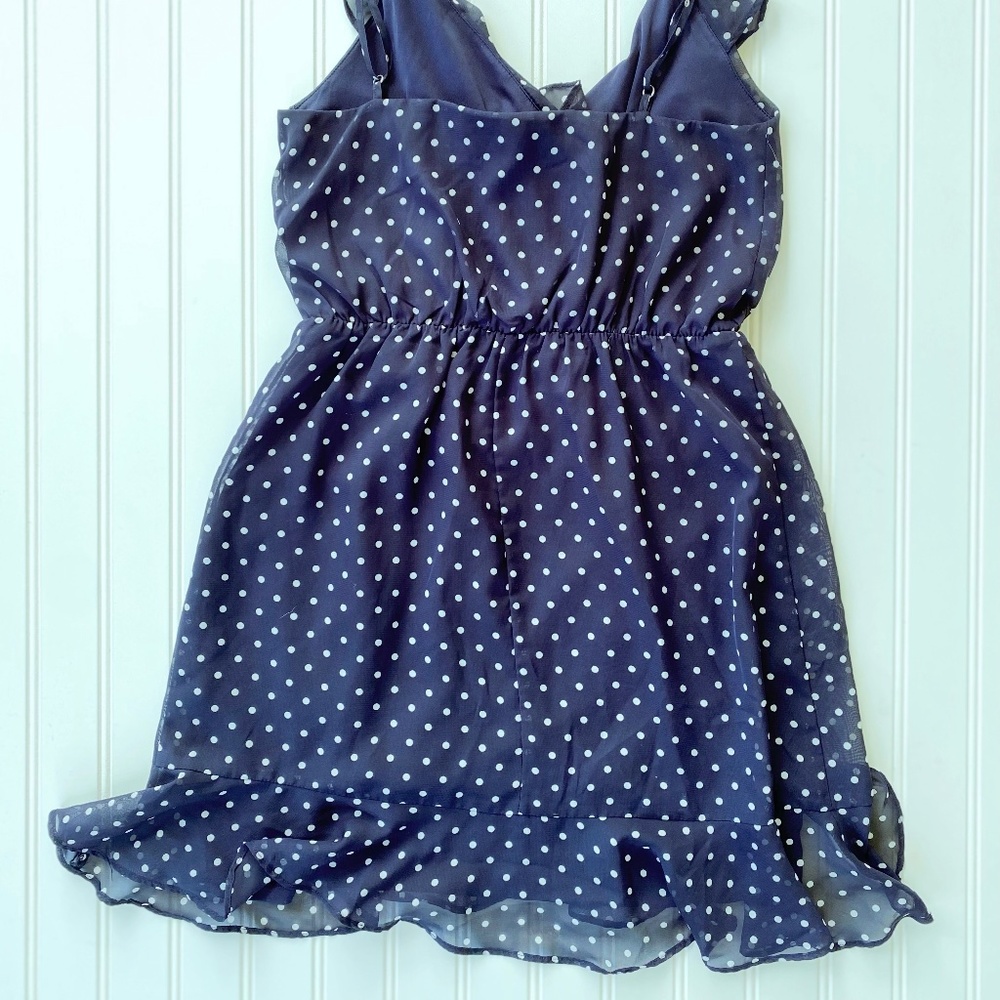 Forever 21 - Polka dot baby doll mini dress - Size S